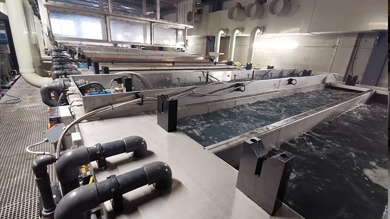 Ligne anodisation gérer par un automate